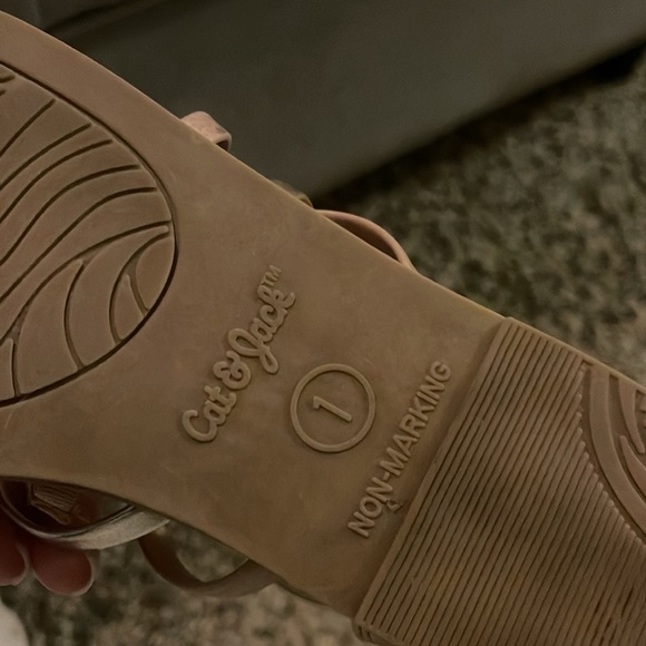 Mel Dreamed by Melissa  Strappy Sandals - Cream and Gold - Picture 6 of 11